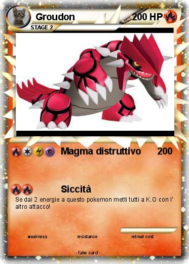 Pokemon Groudon