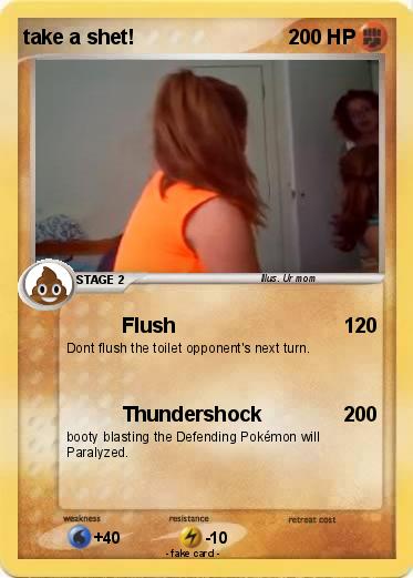 Pokemon take a shet!