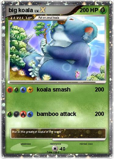 Pokemon big koala
