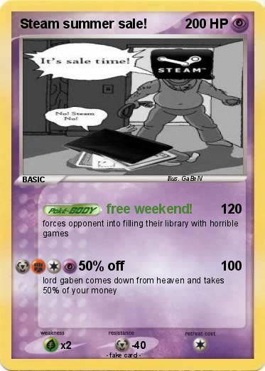 Pokemon Steam summer sale!