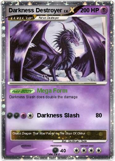 Pokemon Darkness Destroyer