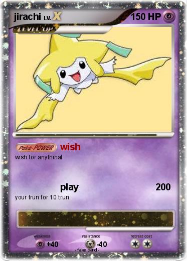 Pokemon jirachi