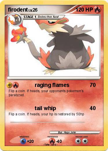 Pokemon firodent