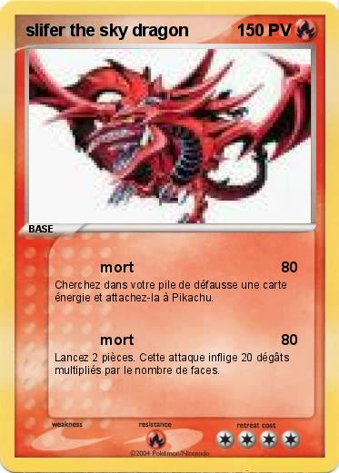 Pokemon slifer the sky dragon