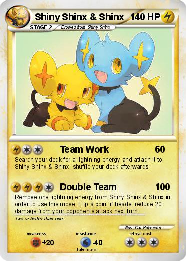 Pokemon Shiny Shinx & Shinx