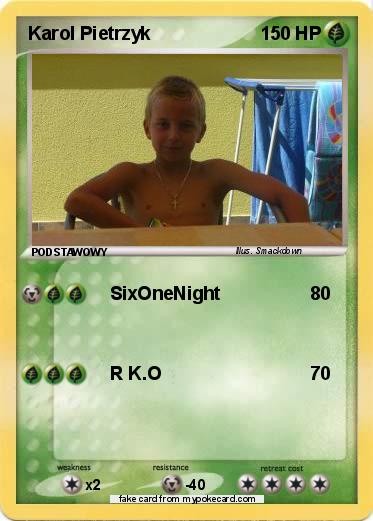 Pokemon Karol Pietrzyk