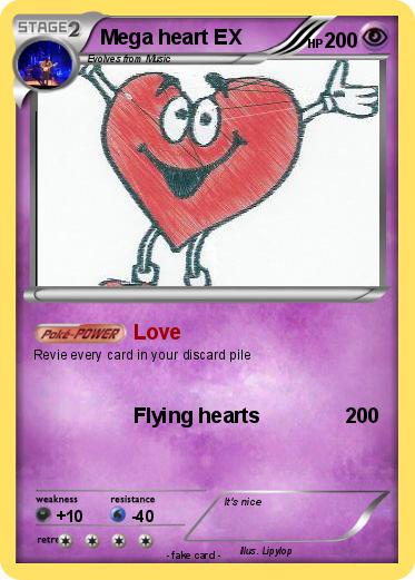 Pokemon Mega heart EX
