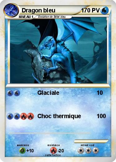 Pokemon Dragon bleu
