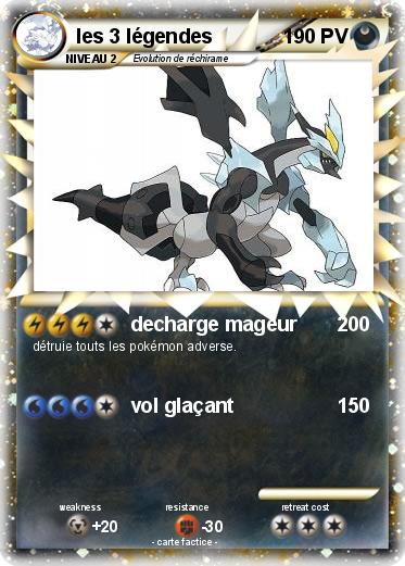 Pokemon les 3 légendes