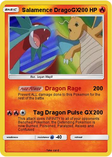 Pokemon Salamence DragoGX