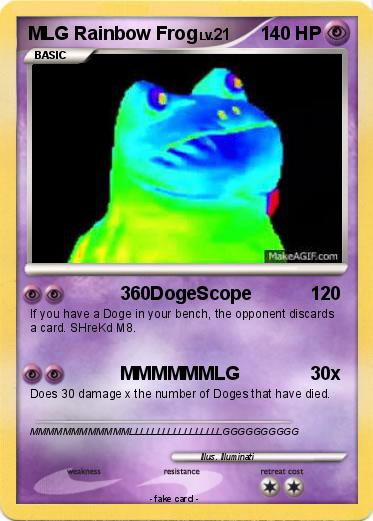 Pokemon MLG Rainbow Frog