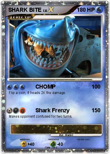 Pokemon SHARK BITE