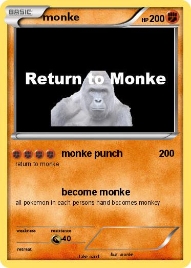 Pokemon monke