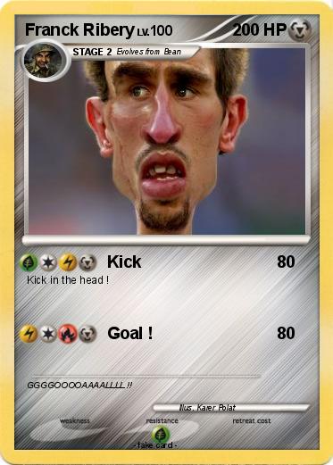 Pokemon Franck Ribery