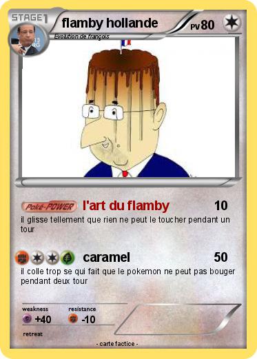 Pokemon flamby hollande