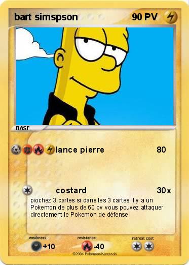 Pokemon bart simspson