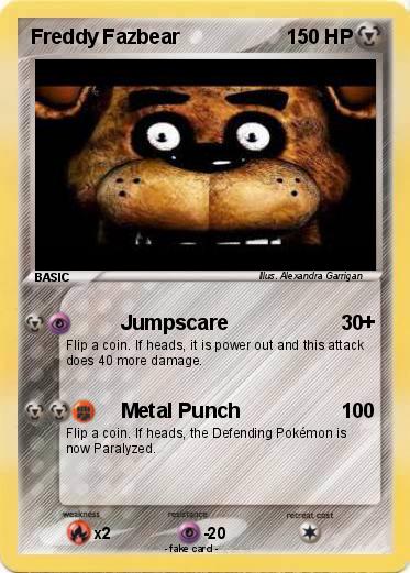 Pokemon Freddy Fazbear