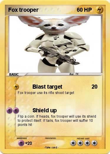 Pokemon Fox trooper