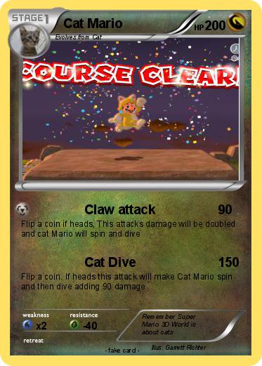 Pokemon Cat Mario