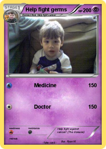 Pokemon Help fight germs