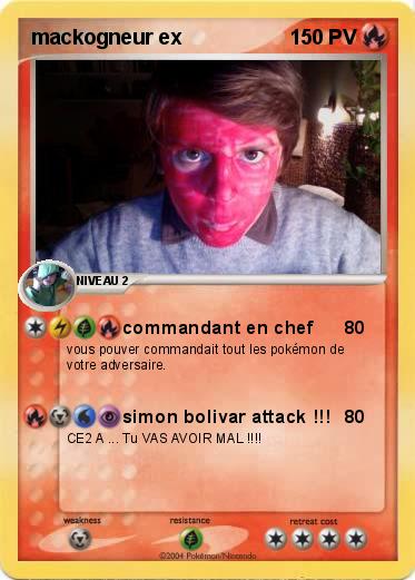 Pokemon mackogneur ex