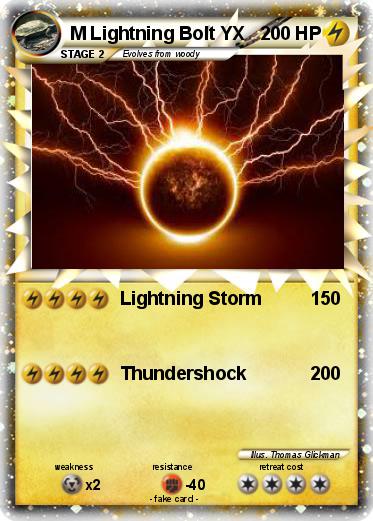 Pokemon M Lightning Bolt YX