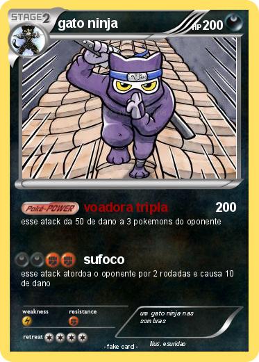 Pokemon gato ninja