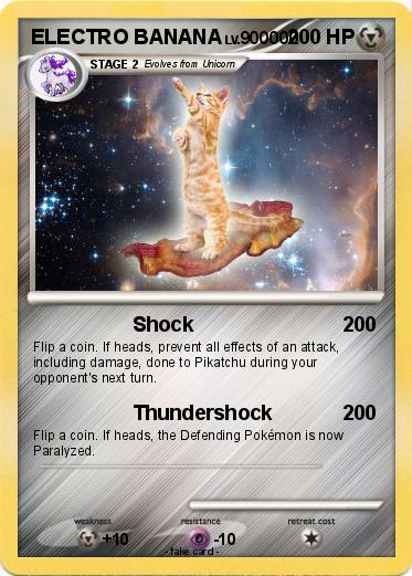 Pokemon ELECTRO BANANA