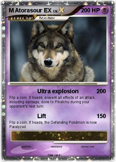 Pokemon M Atorasour EX