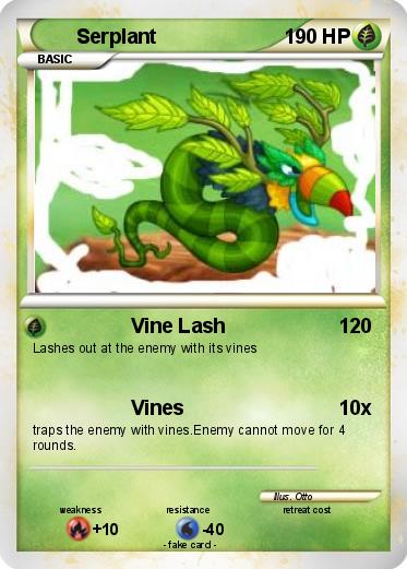 Pokemon Serplant