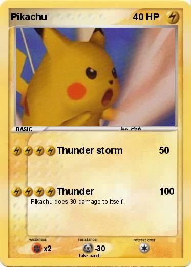 Pokemon Pikachu