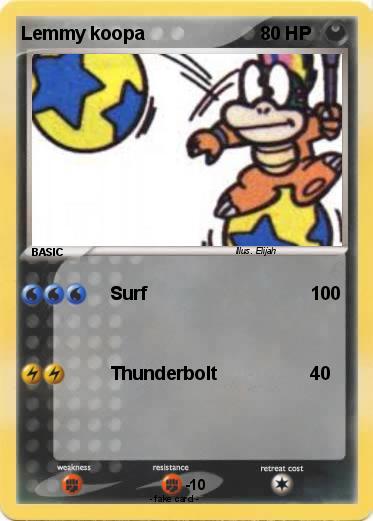 Pokemon Lemmy koopa