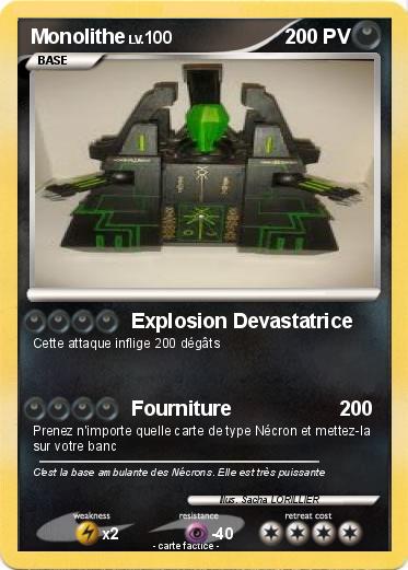 Pokemon Monolithe