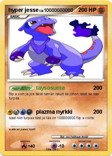 Pokemon hyper jesse