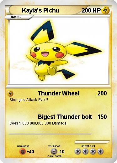 Pokemon Kayla's Pichu