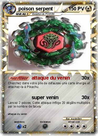 Pokemon poison serpent