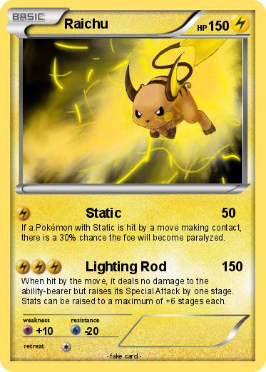 Pokemon Raichu