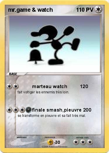 Pokemon mr.game & watch