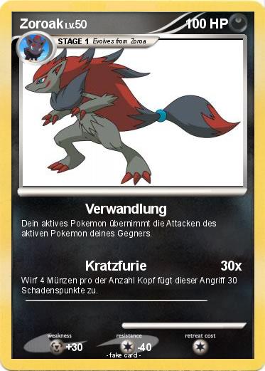 Pokemon Zoroak