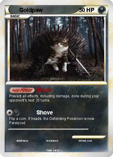 Pokemon Goldpaw