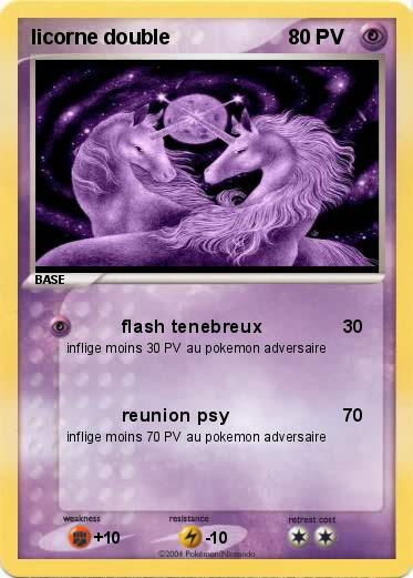Pokemon licorne double
