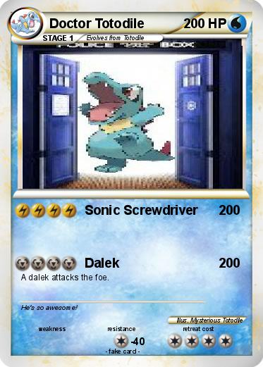 Pokemon Doctor Totodile