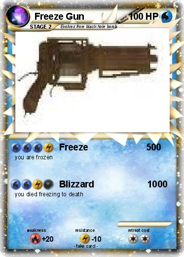 Pokemon Freeze Gun