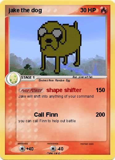 Pokemon jake the dog