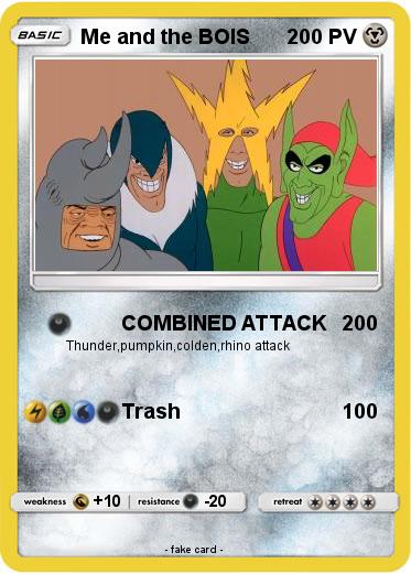 Pokemon Me and the BOIS