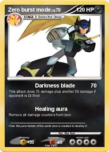 Pokemon Zero burst mode