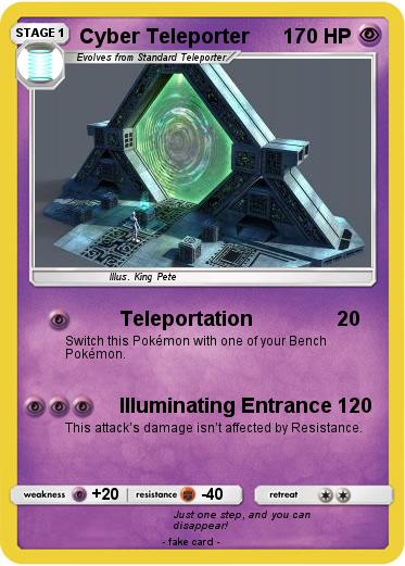 Pokemon Cyber Teleporter