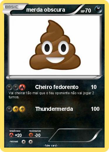 Pokemon merda obscura