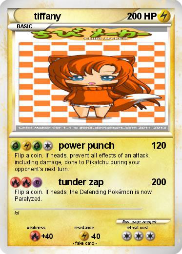 Pokemon tiffany