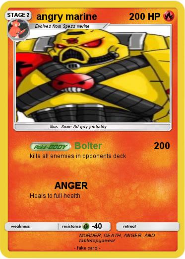 Pokemon angry marine